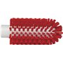 Pipe brush, Helve model Polyester Fiber ø63x150mm, Hard Red