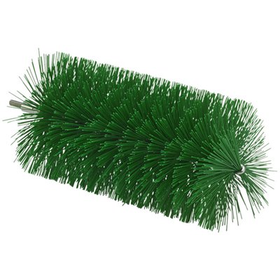 Medium Pijpborstel Voor Flexibele Kabel Met Polyester Vezels ø90x200mm Groen -Horecavoordeel.com-