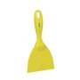 Straight Hand scraper, Wide Polypropylene 102x18x210mm Yellow