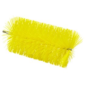 Pipe Brush For Flexible Cable with Polyester Fibers, Medium ø90x200mm, Medium Yellow