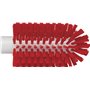 Pipe brush, Helve model Polyester Fiber ø77x155mm, Medium Red