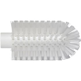 Pipe brush, Helve model Polyester Fiber ø77x155mm, Medium White