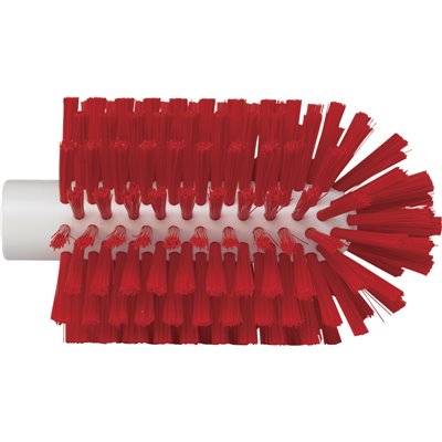 Medium Pijpborstel - Steelmodel Met Polyester Vezels ø90x160mm Rood -Horecavoordeel.com-