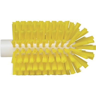 Pipe brush, Helve model Polyester Fiber ø90x160mm, Medium Yellow