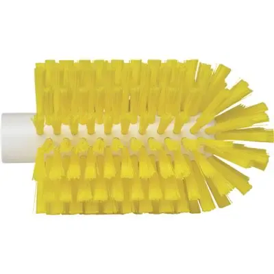 Pipe brush, Helve model Polyester Fiber ø90x160mm, Medium Yellow