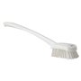 Dish brush With Tall Helve Polyester Fiber, Hard 415x71x75mm White