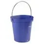 Bucket 6 Liter Polypropylene and Stainless steel 260x270x258mm Also see Bucket Lid 5689 and Wall holder 16200 Purple
