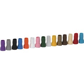 Set Nozzels (Grey, Black, Beige, Red, White, Blue, Huid, Green, Orange, Brown, Yellow, Aqua, Lilac and Pink) 