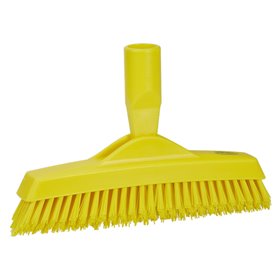 Extra Tough Joint brush WithFlexible Neck V-shape Polyester Fiber, Extra Hard 225x35x90mm Fiber length Ca. 40mm Yellow