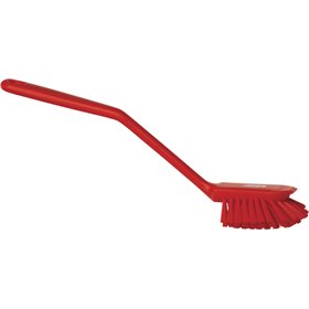 Dishwashing brush Polyester Fiber, Medium 280x60x55mm Red