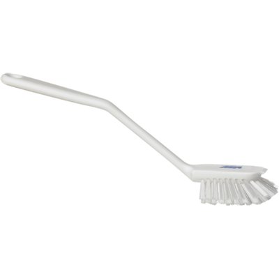 Dishwashing brush Polyester Fiber, Medium 280x60x55mm White