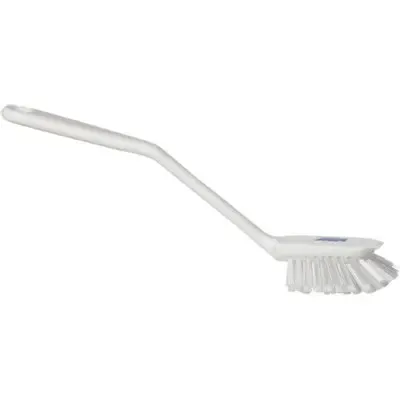 Dishwashing brush Polyester Fiber, Medium 280x60x55mm White