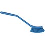 Narrow Dishwashing brush Polyester Fiber, Medium 290x25x65mm Blue