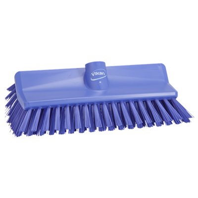 Corner Scrubber Hard Polyester Fiber, Hard 265x150x100mm Fiber length: 45mm Purple