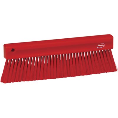 Zachte Poederveger - Bakkersborstel Met Polyester Vezels 300x31x100mm Rood -Horecavoordeel.com-