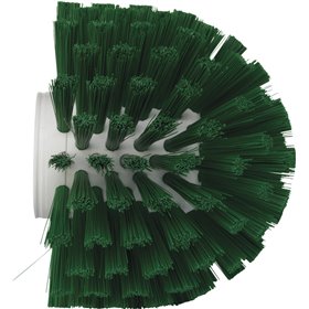 Medium Wormhuisborstelkop Met Polyester Vezels ø135x130mm Groen -Horecavoordeel.com-