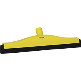 Classic Floor wiper, Fixed Nek Polypropylene, Black Foam rubber Cassette 40cm Wide Yellow