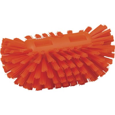 Tough Tank brush Polyester Fiber, Hard 205x130x100mm Orange