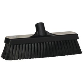 Medium Floor Sweeper Polyester Fiber, Medium 300x90x130mm Fiber length: 63mm Black