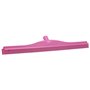 Full Colour Hygiene Floor wiper, Fixed Nek Polypropylene, Tpe Rubber 60cm Wide Pink