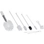 Brush Kit Sundae - IJsmachine Set Van 9 Speciale Borstels Wit -Horecavoordeel.com-