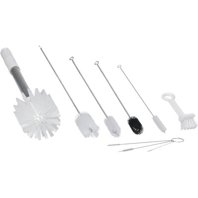 Brush Kit Sundae - IJsmachine Set Van 9 Speciale Borstels Wit -Horecavoordeel.com-