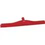 Full Colour Hygiene Floor wiper, Fixed Nek Polypropylene, Tpe Rubber 60cm Wide Red