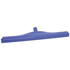 Full Colour Hygiëne Vloertrekker Met Vaste Polypropyleen Nek En Tpe Rubber 60cm Breed Paars -Horecavoordeel.com-