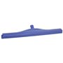 Full Colour Hygiene Floor wiper, Fixed Nek Polypropylene, Tpe Rubber 60cm Wide Purple