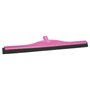 Klassieke Vloertrekker Met Vaste Polypropyleen Nek En Zwarte Schuimrubber Cassette 60cm Breed Roze -Horecavoordeel.com-