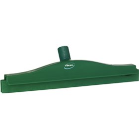 Full Colour Hygiëne Vloertrekker Met Flexibele Polypropyleen Nek En Tpe Rubber 40cm Breed Groen -Horecavoordeel.com-