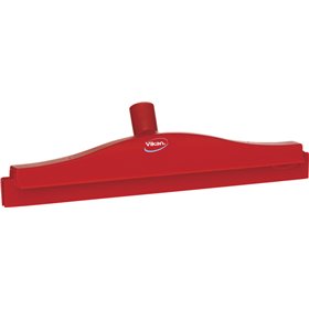 Full Colour Hygiëne Vloertrekker Met Flexibele Polypropyleen Nek En Tpe Rubber 40cm Breed Rood -Horecavoordeel.com-