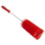 Pipe Brush With Handle and Polyester Fibers ø60x510mm, Medium Red