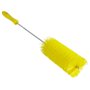 Pipe Brush With Handle and Polyester Fibers ø60x510mm, Medium Yellow