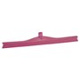 Ultra Hygiëne Vloertrekker Van Polypropyleen En Tpe Rubber 60cm Breed Roze -Horecavoordeel.com-