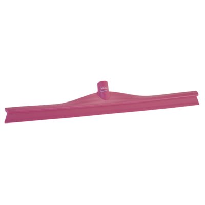 Ultra Hygiëne Vloertrekker Van Polypropyleen En Tpe Rubber 60cm Breed Roze -Horecavoordeel.com-