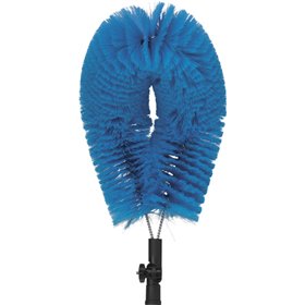 Switht External Tube Cleaner In Angle Adjustable Brush, Bendable In Shape, With Switht Polyester Fiber Blue