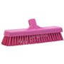 Tough Floor Scrubber Polyester Fiber, Hard 305x85x110mm Fiber length: 45mm Pink