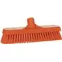 Tough Floor Scrubber Polyester Fiber, Hard 305x85x110mm Fiber length: 45mm Orange