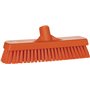 Tough Floor Scrubber Polyester Fiber, Hard 305x85x110mm Fiber length: 45mm Orange