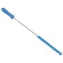 Pipe Brush With Handle and Polyester Fibers ø10x480mm, Hard Blue