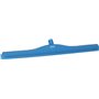 Full Colour Hygiene Floor wiper, Fixed Nek Polypropylene, Tpe Rubber 70cm Wide Blue