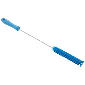 Pipe Brush With Handle and Polyester Fibers ø20x500mm, Medium Blue