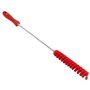 Pipe Brush With Handle and Polyester Fibers ø20x500mm, Medium Red