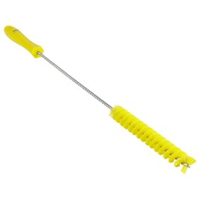 Pipe Brush With Handle and Polyester Fibers ø20x500mm, Medium Yellow