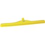 Full Colour Hygiene Floor wiper, Fixed Nek Polypropylene, Tpe Rubber 70cm Wide Yellow