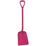 Lightweight Shovel D-handle, Short Helve Polypropylene Height 1040mm Standard Blade (327x271x50mm) Pink