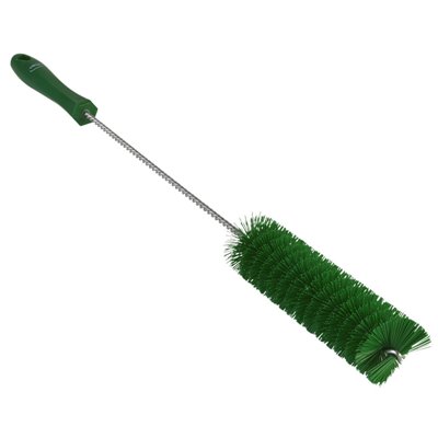 Pipe Brush With Handle and Polyester Fibers ø40x510mm, Hard Green