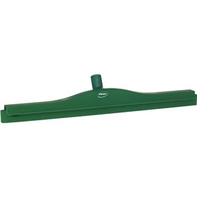 Full Colour Hygiene Floor wiper,Flexible Neck Polypropylene, Tpe Rubber 60cm Wide Green