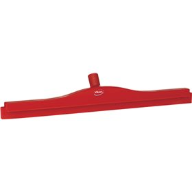 Full Colour Hygiene Floor wiper,Flexible Neck Polypropylene, Tpe Rubber 60cm Wide Red